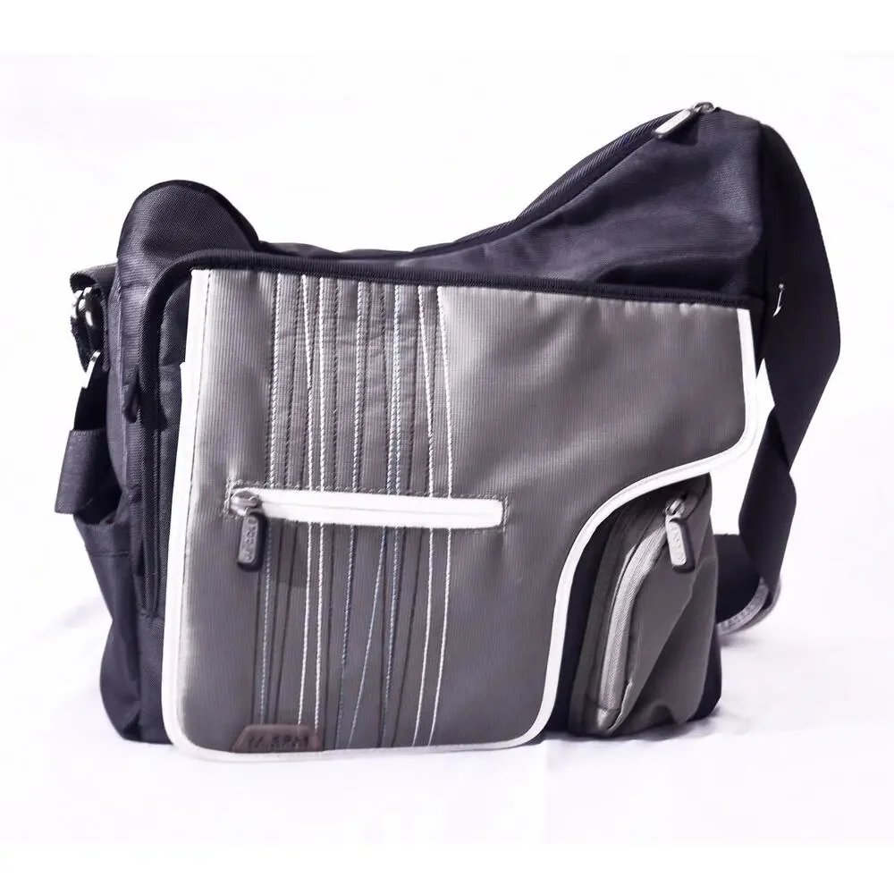 J.J. Cole Collections Messenger Bag Multi Pocket Shoulder Bag